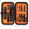 Travel Manicure Set for Men and Women - Nail Clipper Kit with 7 Tools