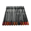 12 Colors Lip & Eyeliner Pencil Set, Long-Lasting