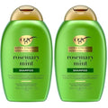OGX Extra Strength Refreshing Scalp + Rosemary Mint Shampoo,Clarifying Shampoo for Oily Hair Visibly Helps Remove Oil & Residue to Clear Away Buildup,Sulfate-Free Surfactants,13 fl. oz,(Pack of 2)