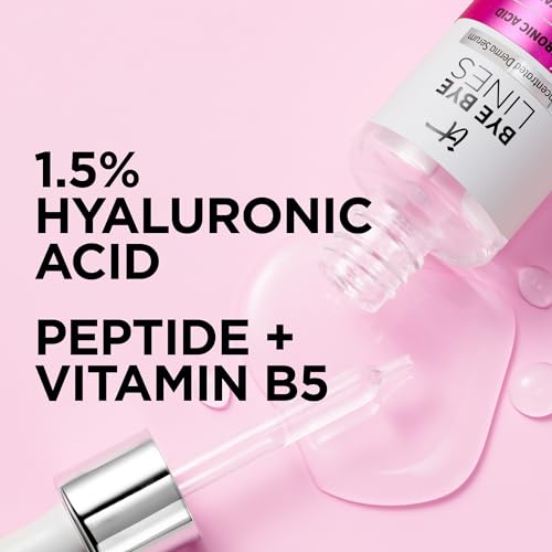 IT Cosmetics Skin Plumping Skincare Bundle ? Hydrating + Smoothing Face Serums ? Includes Bye Bye Lines 1.5% Hyaluronic Acid Serum + Bye Bye Dark Spots 4% Niacinamide Serum