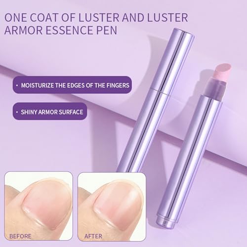 NIQZOPA 3-in-1 Ceramic Cuticle Oil Pusher Pen for Nail Care