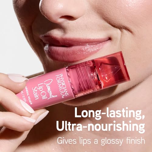 Physicians Formula Mineral Wear Diamond Lip Oil Stain - Radiant Rose