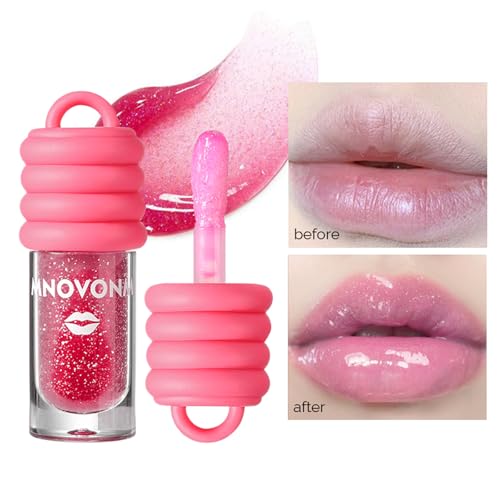 3 Pcs Hydrating Lip Gloss Set, Colors Changing Lip Gloss Cute Bracelet Designs Lip Oil, Lip Jelly for Women, Party Gift, Non-toxic Make-up