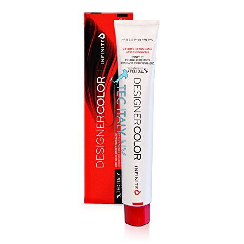 Tec Italy Designer Color Infinite - Cenizo Profundo/Deep Ash Hair Color Tube - 3 oz (# 5.11 - Light Deep Ash Brown)