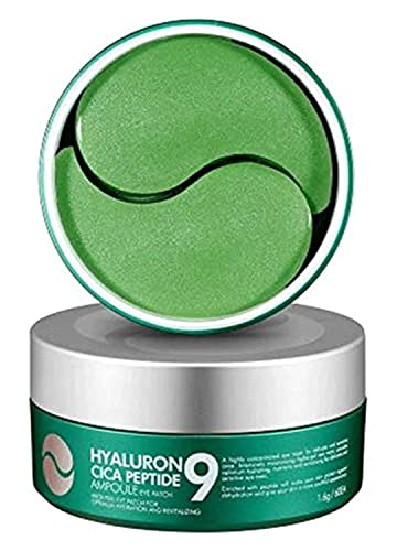 [MEDI-PEEL] Hyaluron Peptide9 Ampoule Eye Patch 1.6g x 60 piece | Cica Peptide Hydrating Eye Patch, Anti-Wrinkle, Anti-Aging | Korean Skincare, For All Skin Types