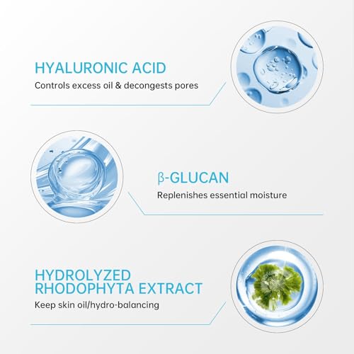 Z:SEA Refreshing Cleanser Gel, Hydrating Moisturizing Facial Cleanser with Hyaluronic Acid, Gentle Daily Foaming Face Wash, PH Balancing, Hypoallergenic Gel Cleanser for All Skin Types, 3.72 fl oz
