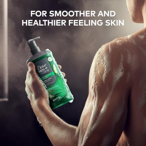 DOVE MEN + CARE Body Wash Coastal Cedar & Bergamot Plant-Based Moisturizing Body Wash for Men, 26oz