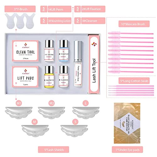 Professional Lash Lift Kit - ICONSIGN 2026 Semi-Permanent Eyelash Curling