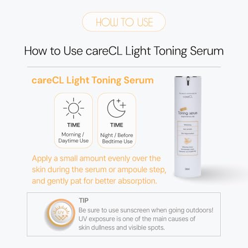 CareCL Light Toning Serum ? Daily Radiance & Hydrating Formula with Citrus Extracts, Lightweight Texture (50ml)