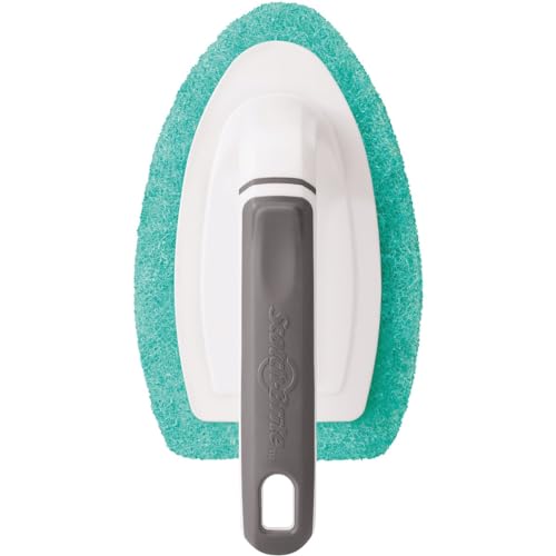 Scotch-Brite Non-Scratch Bathroom Scrub Brush Blue