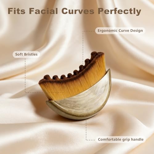 YOBACARID Lymphatic Drainage Face Brush for Sculpting & Firming