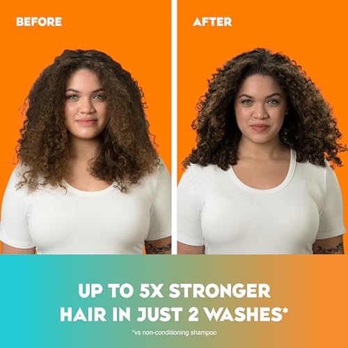 OGX Curly Hair Shampoo, 13 fl oz, Pack of 2 | Coconut Oil | Curl-Defining | Hydrating | Sulfate-Free
