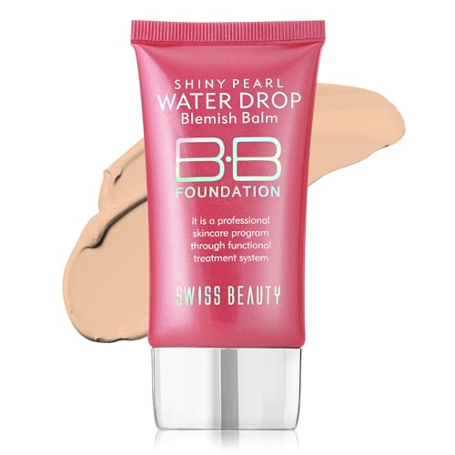 Swiss Beauty BB Cream Foundation - Matte Finish, SPF 15, 40ml