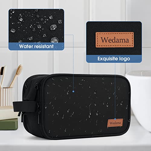Wedama Toiletry Bag for Men - Waterproof Travel Dopp Kit