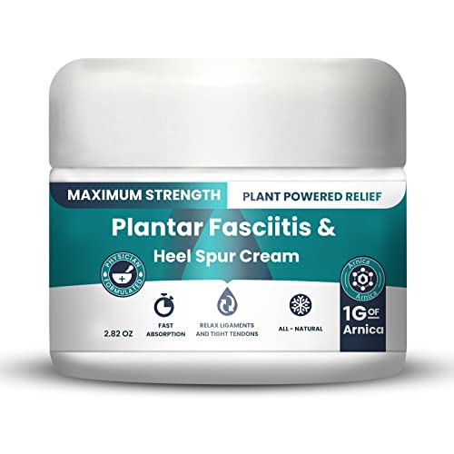 Plantar Fasciitis & Heel Spur Cream - Fast Relief with Arnica
