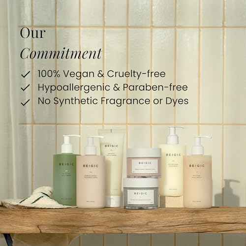 BEIGIC Scalp Massage Hair Brush - Non-Static Hair Scalp Massager Hair Growth - Small & Portable Detangler Brush