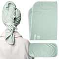 Cotton Cloud Hair Towel Duo - XL + Mini for Curly Hair