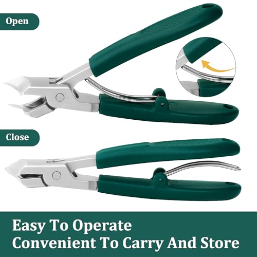 Eagle Beak Nail Clipper Set - Ultra Sharp Stainless Steel, 3-Piece for Thick & Ingrown Toenails