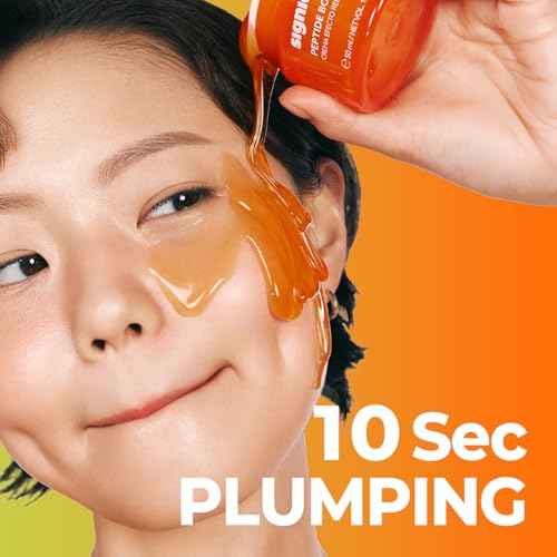 Peptide Bounce Up Cream, Plumping Syrup Formula with 1% Peptide, Hydrating & Firming Face Moisturizer for Dewy and Glow Skin, Korean Skincare (50ml, 1.69 fl.oz.)