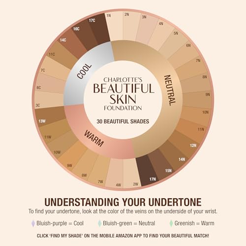 Charlotte Tilbury Beautiful Skin Medium Coverage Hydrating Foundation - 07 Cool, Pink Undertones