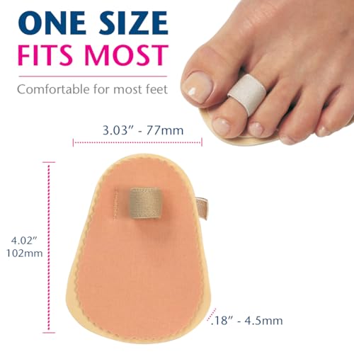 Pedifix Budin Toe Straightener with Metatarsal Cushion - 3 Pack
