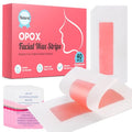 40PCS Facial Wax Strips for Hair Removal, Facial Hair Removal for Women, Waxing Kit for Women's Face, Bikini, Chest, Body, Arms, Legs, Back | 40ct Waxing Strips & 4 calming Oil Wipes