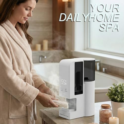 Hot Face Towel Warmer Machine – 55°C Instant Spa Towels