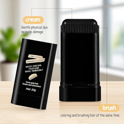 Hair Dye Comb 2-Pack - Instant Gray Coverage Root Touch-Up