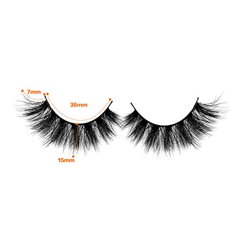 ALICROWN 3D Faux Mink Lashes - Thick Volume Wispies Pack