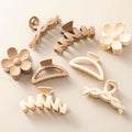 8PC Claw Hair Clips Set for Thick Hair - Sunolga
