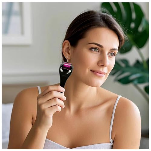 Derma Roller 540 Microneedles Titanium - Face & Scalp