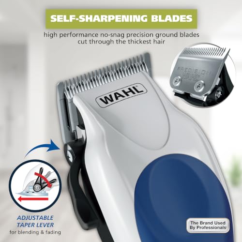 Wahl Color Pro Haircutting Kit with Color Coded Combs - Model 3029694