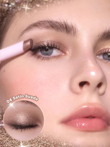 SHEGLAM Crystal Jelly Glaze Stick - Satin Suede Eyeshadow & Highlighter