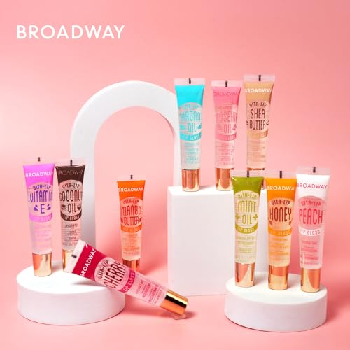Ruby Kisses Broadway Vita-Lip Gloss 6pcs - High-Shine