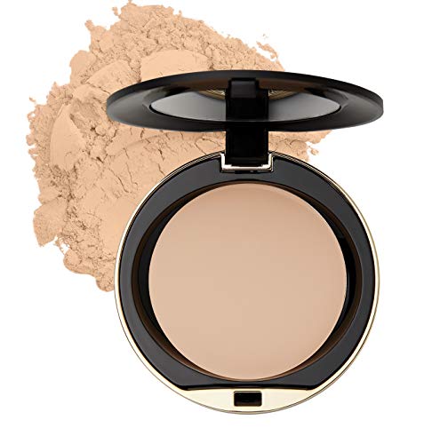 Milani Conceal + Perfect Shine-Proof Powder - (0.42 Ounce) Vegan, Cruelty-Free Oil-Absorbing Face Powder that Mattifies Skin and Tightens Pores (Nude)