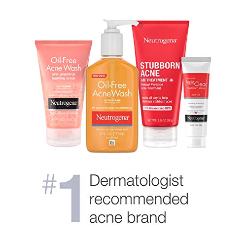 Neutrogena All-In-1 Acne Control Daily Face Scrub, 4.2 oz