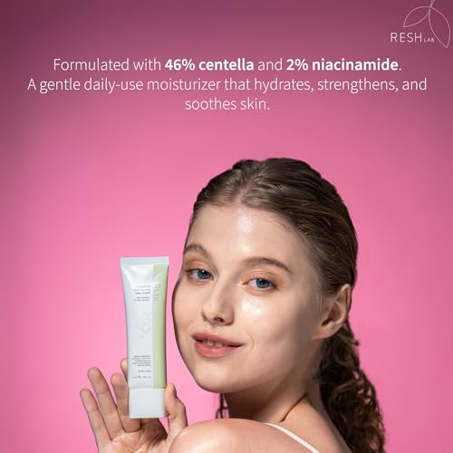 Korean Cica Repair Cream ? Hydrating Face Moisturizer for Sensitive & Dry Skin | Redness Relief, Soothing Cream with Ceramide & Panthenol (Fragrance-Free, 50ml)