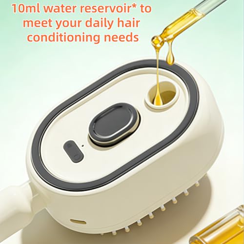 Electric Spray Massage Comb with Red Light Therapy