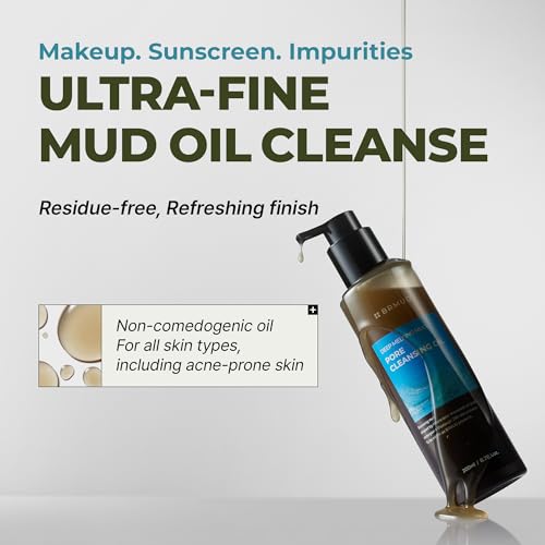 BRMUD Boryeong Mud Pore Cleansing Oil | Vegan Facial Cleanser
