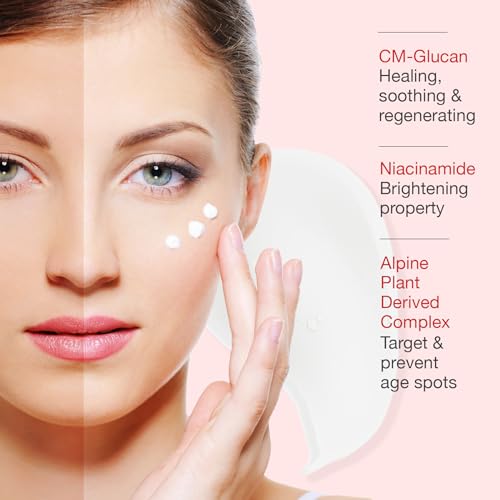 Skincode Essentials AlpineWhite Brightening Total Clarity Serum - Hydrating & Brightening Dark Spot Serum with CM-Glucan, Niacinamide & Swiss Alpine Plants, All Skin Types (1.0 Oz / 30 mL)