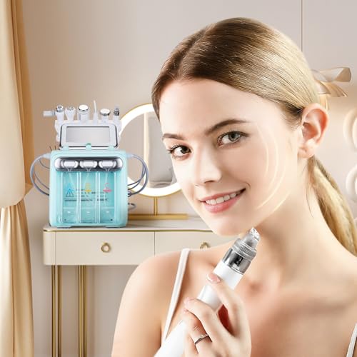 7-in-1 Facial Machine with Vacuum & LED for Home Skincare