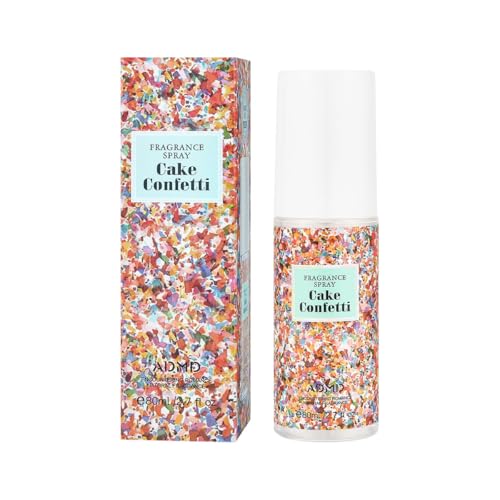 BosuyA Hair & Body Fragrance Spray - Cake Confetti, 2.7 Fl Oz