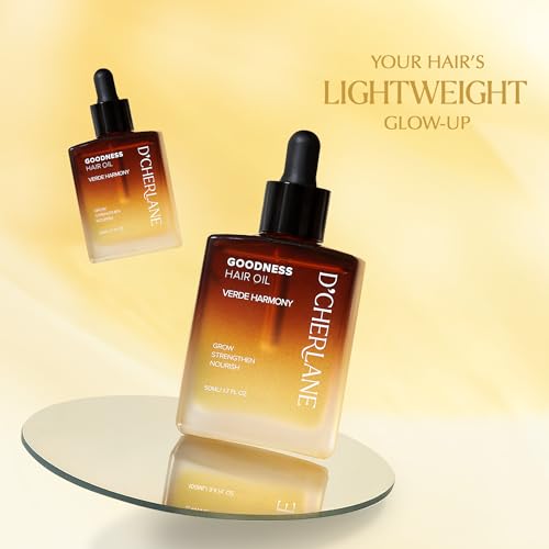 D'Cherlane Hair Growth Oil - Rosemary, Argan & Castor Oil