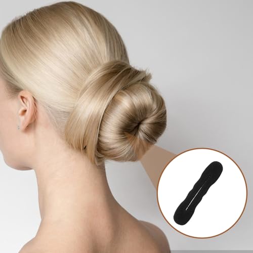 9-Piece Hair Bun Maker Set - Sponge Donuts for Easy Updos