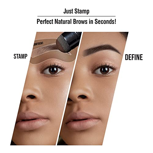Kiss New York Professional Brow Stamp & Stencil Kit - Eyebrow Shaping Tool