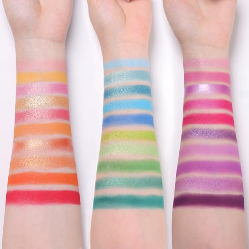 Tintark 30 Colors Eyeshadow Palette - Matte Metallic Shimmer