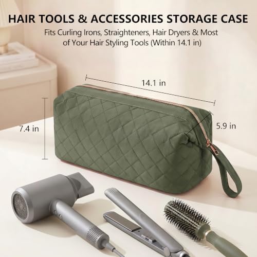 Hair Tools Travel Bag for Dyson Airwrap & Shark FlexStyle