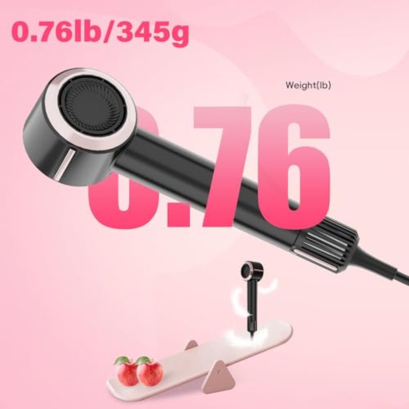CINOSTAR Ionic Hair Dryer with Diffuser & Concentrator, Brushless Motor