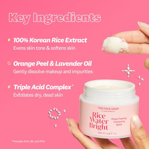 The Face Shop Rice Water Bright Cleansing Balm 3.3 fl oz