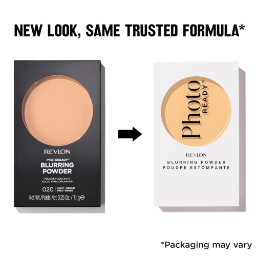 Revlon PhotoReady Blurring Face Powder, Light Medium 020